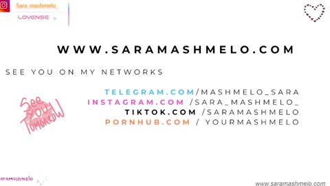 Snapshot of sara_mashmelo chatting on January 27, 7:03 am Angie online show from January 27, 7:03 am