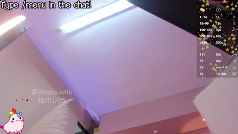 SaraAvila  online show from January 19, 5:18 pm