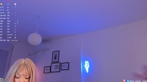 Sarah online show from April 17, 4:32 pm