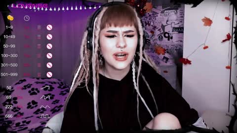 pronoun she. name Mary. age 21. online show from January 8, 11:30 pm