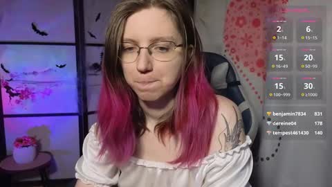 Snapshot of scarlettsrose chatting on December 7, 12:08 am Scarlett online show from December 7, 12:08 am