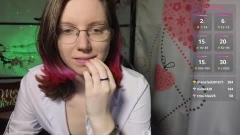 Snapshot of scarlettsrose chatting on December 24, 9:22 pm Scarlett online show from December 24, 9:22 pm