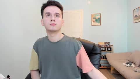 Thomas brunette and Alex blond online show from February 18, 11:22 am