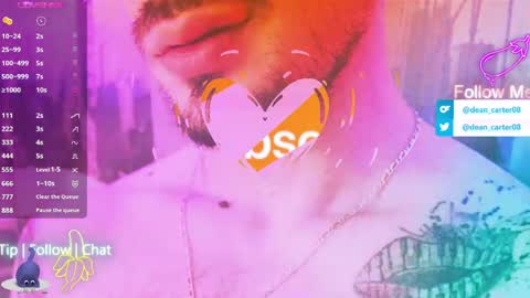 Dean Carter online show from April 19, 10:45 pm