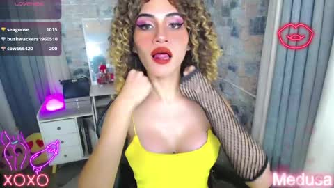 Snapshot of seduction_of_medusaxx chatting on February 19, 8:01 am Medusa online show from February 19, 8:01 am