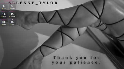 Snapshot of selene_tylor_ chatting on July 1, 7:35 pm Selene online show from July 1, 7:35 pm