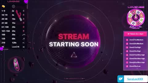 SeraLeeXXX online show from February 10, 6:45 pm