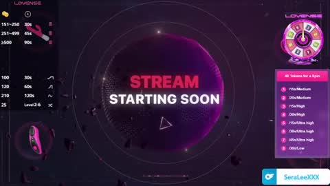 SeraLeeXXX online show from June 9, 5:13 pm