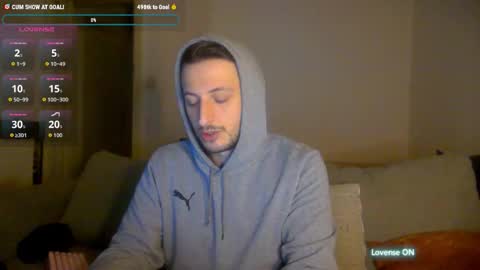 Sinnermann online show from November 28, 10:12 pm