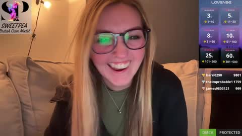 short sweetpea online show from January 22, 9:43 pm