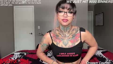 Mistrx Sin online show from September 17, 7:48 pm