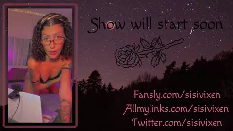 Snapshot of sisivixen chatting on October 12, 6:07 pm s i e r r a online show from October 12, 6:07 pm