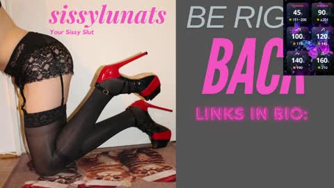 Snapshot of sissylunats chatting on March 31, 7:53 am SissyLunaTS online show from March 31, 7:53 am