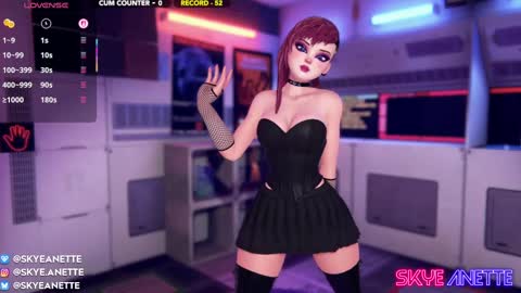 SkyeAnette online show from March 3, 2:04 am