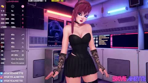 SkyeAnette online show from September 29, 1:11 am