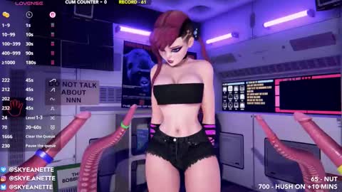 SkyeAnette online show from November 29, 2:14 am