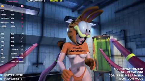 SkyeAnette online show from April 5, 1:36 am