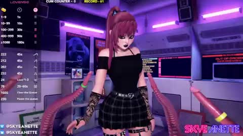 Snapshot of skyeanette chatting on June 29, 1:12 am SkyeAnette online show from June 29, 1:12 am