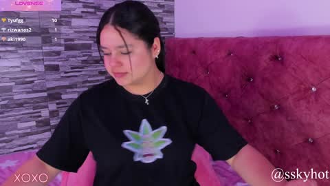 Snapshot of skyhotgirl chatting on January 11, 10:18 pm Sky online show from January 11, 10:18 pm