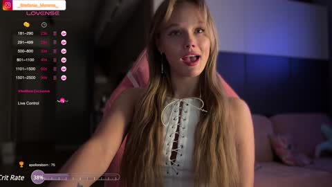 Stefanie online show from January 28, 8:26 pm