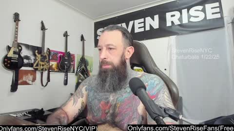StevenRiseNYC online show from January 22, 4:12 pm