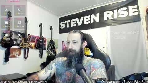 StevenRiseNYC online show from November 23, 1:11 pm