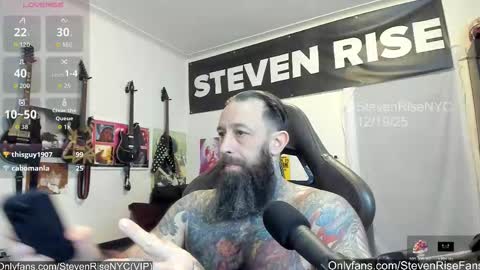 StevenRiseNYC online show from December 20, 2:35 pm