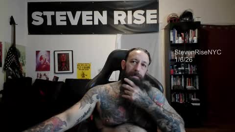 StevenRiseNYC online show from January 7, 9:28 pm