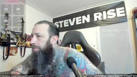 StevenRiseNYC online show from February 18, 12:23 pm