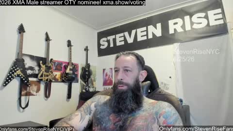 StevenRiseNYC online show from April 27, 11:30 am