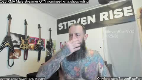 StevenRiseNYC online show from April 27, 11:47 pm