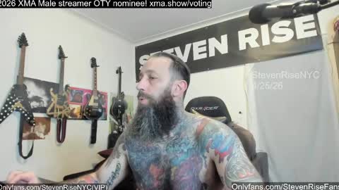 StevenRiseNYC online show from April 28, 2:27 am
