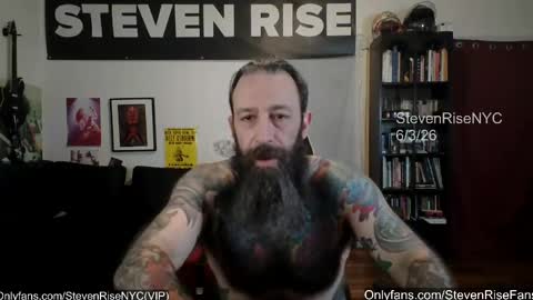 StevenRiseNYC online show from June 3, 12:41 pm