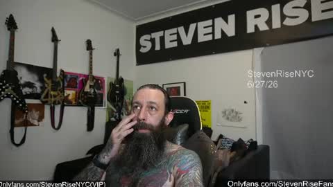 StevenRiseNYC online show from June 27, 6:46 pm