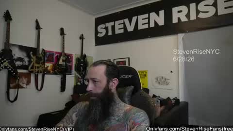 StevenRiseNYC online show from June 28, 5:30 pm