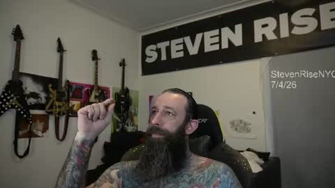 StevenRiseNYC online show from July 4, 9:26 am