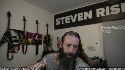 StevenRiseNYC online show from July 5, 1:07 pm