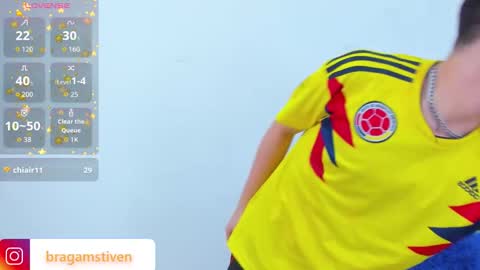 Snapshot of stivenbragam chatting on October 2, 1:51 pm Stiven Bragam online show from October 2, 1:51 pm