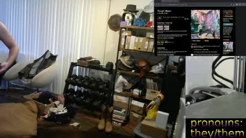 im not actually a man my pronouns are theythem online show from March 23, 6:45 pm