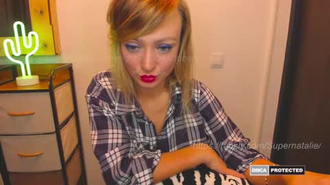 Snapshot of supernatalie chatting on October 9, 9:35 pm Natalie online show from October 9, 9:35 pm