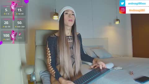 Andrea Cheryl GiLandreagil80 In Instagram online show from January 28, 7:32 pm