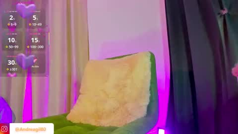 Snapshot of sweetandreagil chatting on April 15, 2:40 am Andrea Cheryl GiLandreagil80 In Instagram online show from April 15, 2:40 am