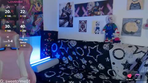 Snapshot of sweetcrime chatting on February 27, 7:44 am Independent model online show from February 27, 7:44 am