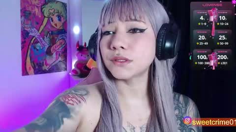 Snapshot of sweetcrime chatting on November 7, 4:56 am Independent model online show from November 7, 4:56 am