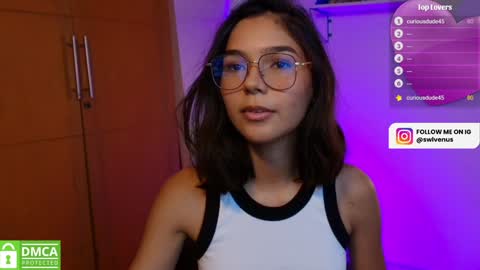 Snapshot of sweetlittlevenus chatting on February 3, 10:47 am Venus online show from February 3, 10:47 am