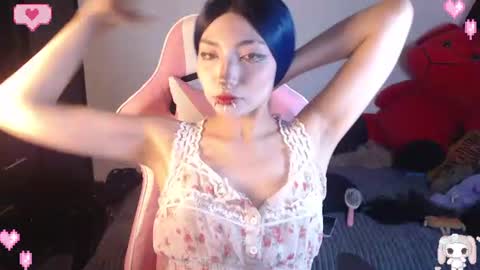 Snapshot of sweetsakuradoll chatting on July 22, 3:09 am . . . . . . . . online show from July 22, 3:09 am