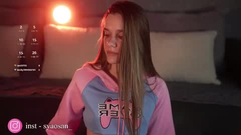 syaosan_ online show from March 20, 3:11 am