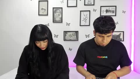 Snapshot of tainy_n_harley chatting on January 5, 6:46 am Liam and Juli online show from January 5, 6:46 am