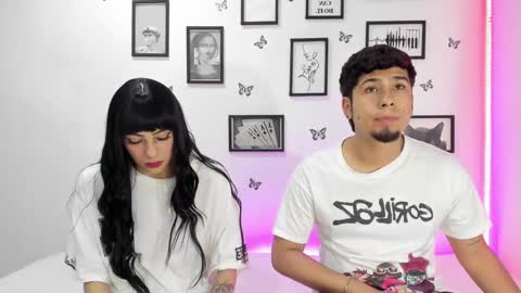 Snapshot of tainy_n_harley chatting on January 8, 4:12 am Liam and Juli online show from January 8, 4:12 am