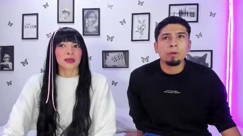 Snapshot of tainy_n_harley chatting on February 14, 4:15 am Liam and Juli online show from February 14, 4:15 am